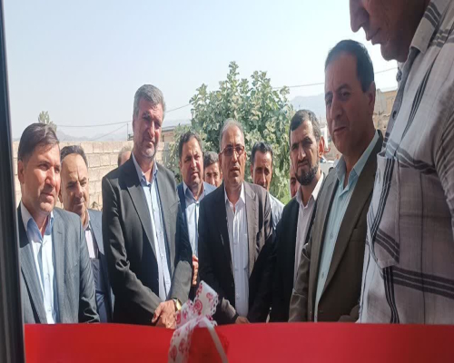افتتاح نمونه مسکن محرومین شهرستان هلیلان با حضور معاون هماهنگی اقتصادی استاندار ایلام