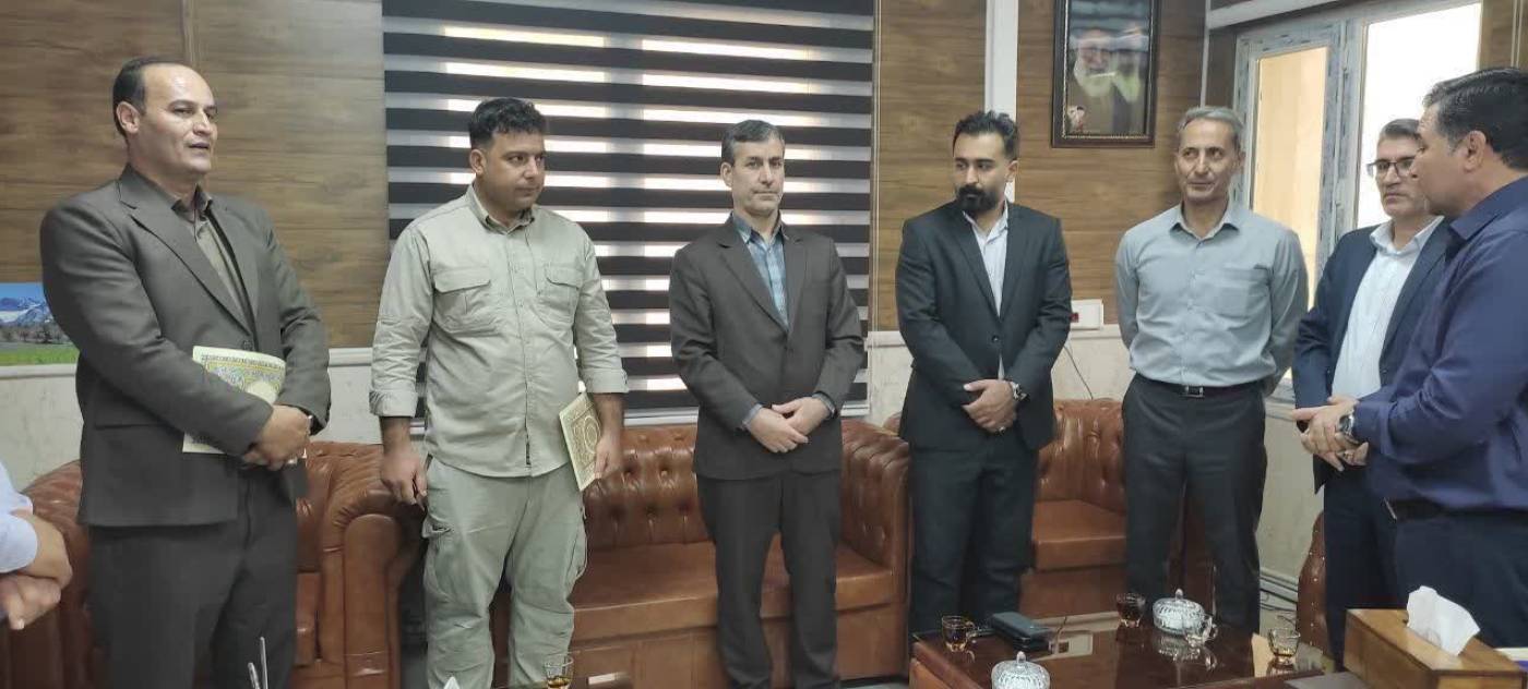  مراسم تکریم و معارفه مدیران منابع طبیعی و جهاد کشاورزی شهرستان هلیلان برگزار شد