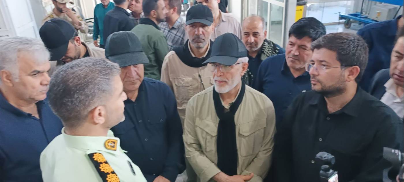 بازدید قائم مقام وزیر و رئیس ستاد اربعین کشور و استاندار ایلام از پایانه شهید سلیمانی مرز مهران