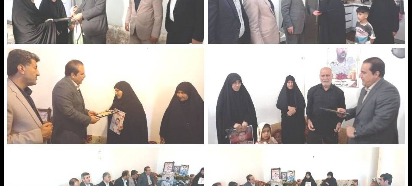 ستاندار ایلام در دیدار با خانواده های شهدای جنگ رمضان در دهلران : خانواده‌ های شهدا سرمایه‌ های معنوی انقلاب اسلامی هستند