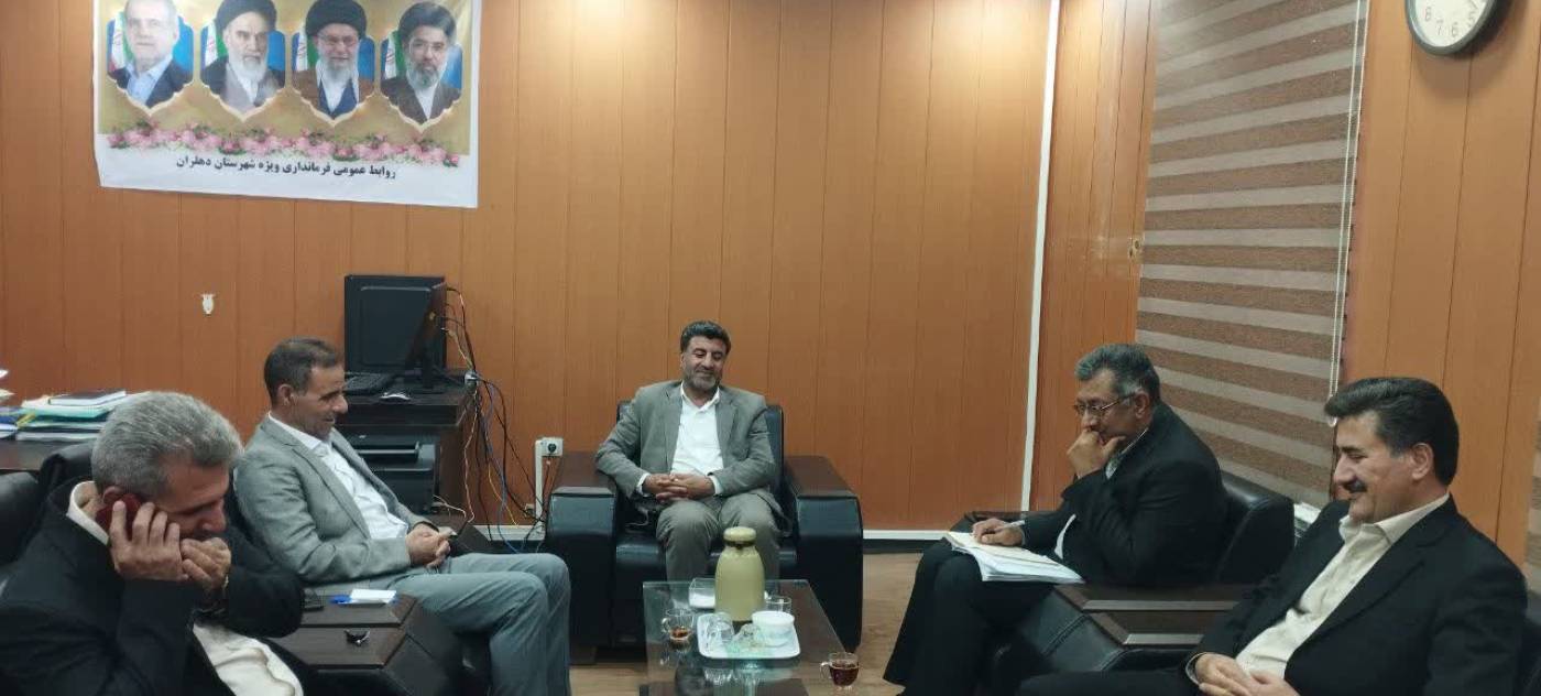 فرماندار ویژه دهلران ۳۰۰ هکتار از ارضی تحت پوشش ایستگاه پمپاژ برتش زیرکشت می رود 