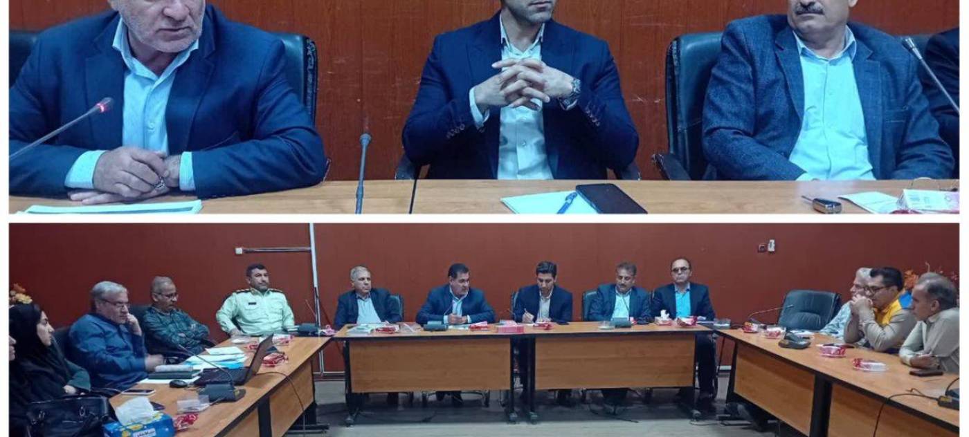 جلسه هماهنگی پیشگیری از بیماریهای قابل انتقال از طریق آب و مواد غذایی در دهلران