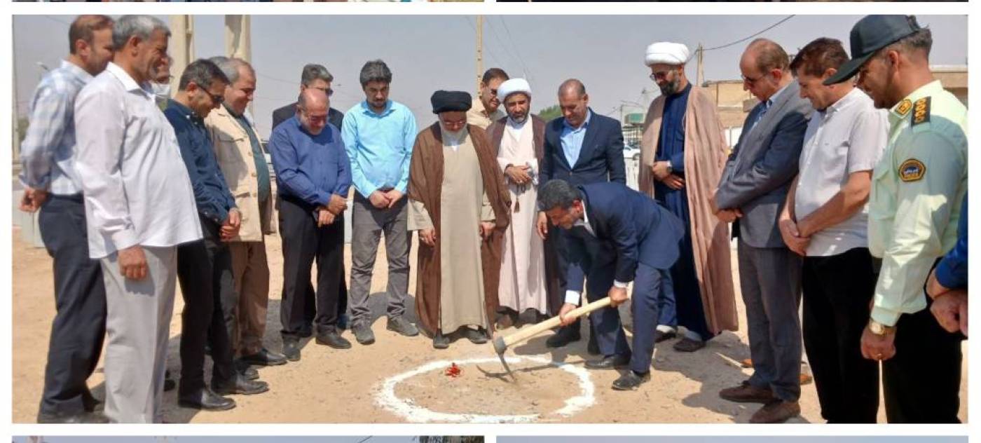 28 پروزه هفته دولت در دشت عباس بهره برداری و کلنگ زنی شد