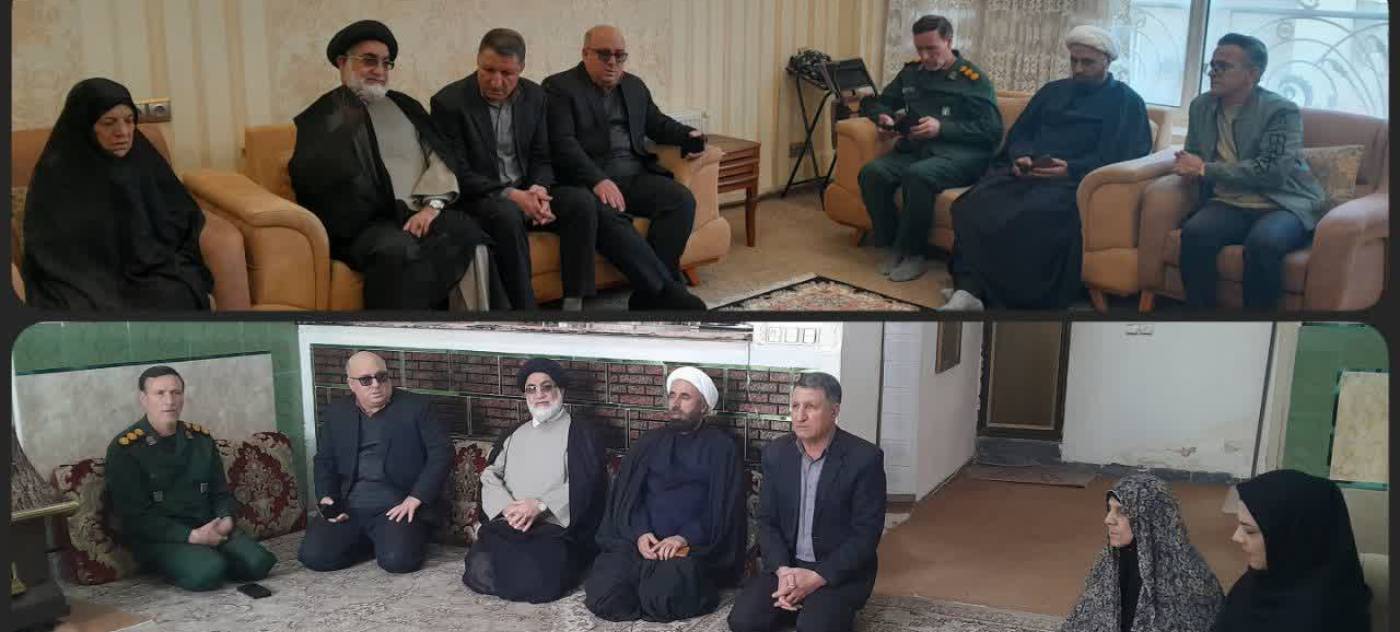 فرماندار ایوان در آستانه روز شهید با خانواده شهدا دیدار کرد