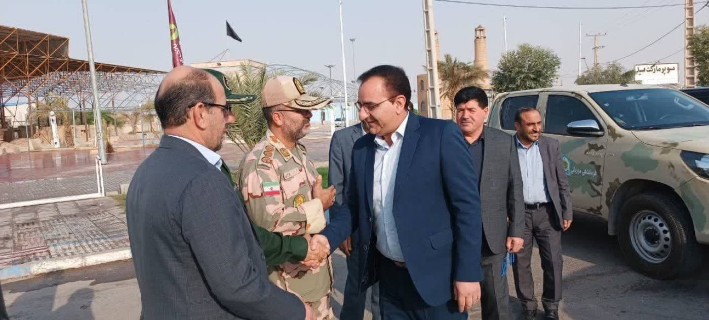 معاون سیاسی، امنیتی و اجتماعی ‌استانداری ایلام وارد شهرستان مهران شد