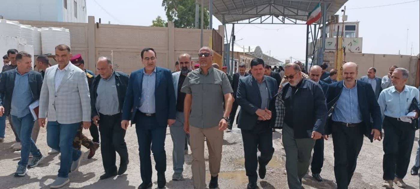  جلسه هماهنگی برگزاری مراسم عرفه با حضور معاونین استانداری ایلام و استان واسط عراق برگزار شد
