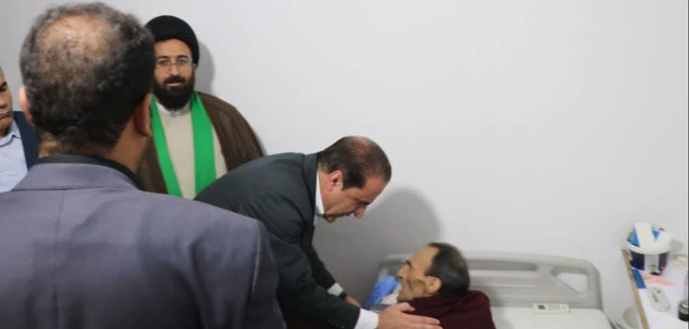 استاندار ایلام با جانباز ۷۰ درصد «مراد مرادی» دیدار کرد