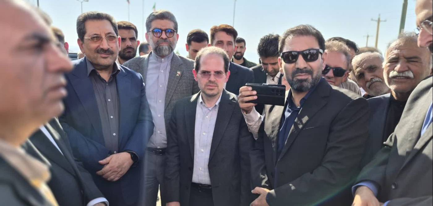 بازدید وزیر صمت و استاندار ایلام از زیرساخت‌های شهرک صنعتی آبدانان