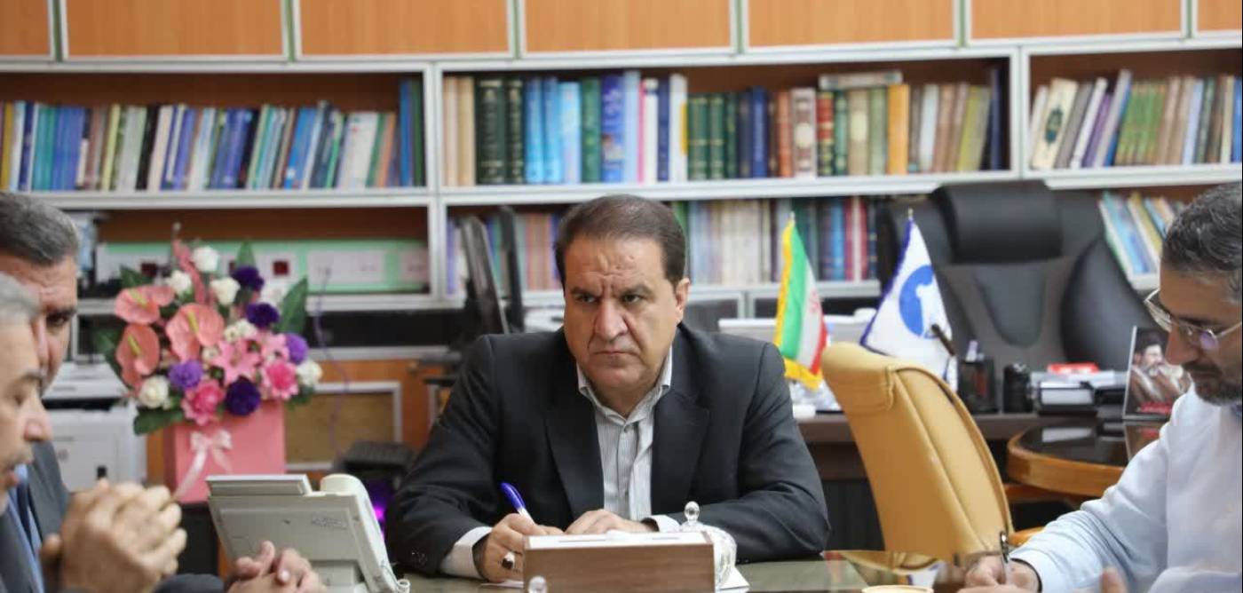 نماینده هلدینگ بین‌المللی اقتصادی کوثر در دیدار با استاندار ایلام