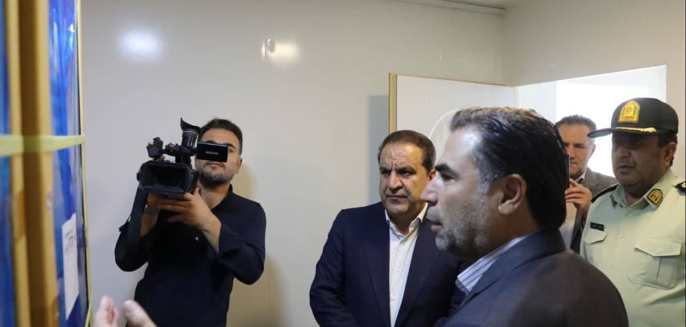 بازدید استاندار ایلام از فرودگاه ایلام