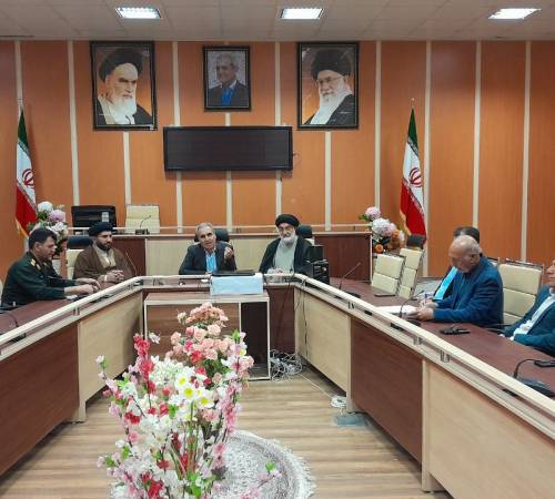 جلسه ستاد اقامه نماز به ریاست فرماندار شهرستان ایوان