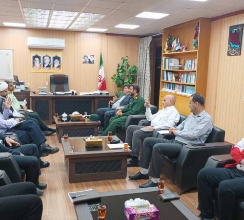 جلسه هماهنگی اردوی راهیان نور دانش‌آموزی شهرستان مهران برگزار شد 