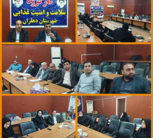 نشست کار گروه سلامت و امنیت غذایی در دهلران