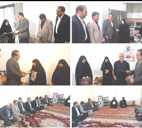 ستاندار ایلام در دیدار با خانواده های شهدای جنگ رمضان در دهلران : خانواده‌ های شهدا سرمایه‌ های معنوی انقلاب اسلامی هستند