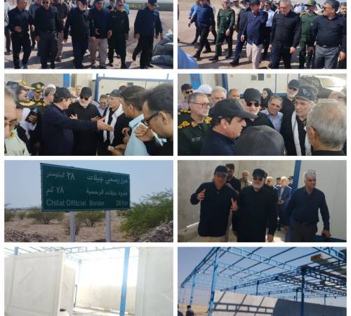 استاندار ایلام: زیرساخت‌های مرز چیلات با سرعت در حال تکمیل است 