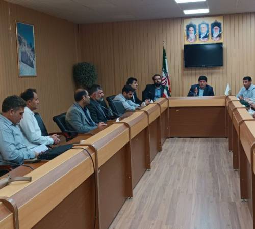 جلسه شورای حفاظت از منابع آب شهرستان مهران برگزار شد