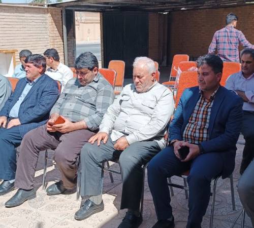 آیین کلنگ زنی خادم سرای نور اربعین در شهرستان مهران